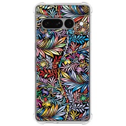 Funda Silicona Antigolpes para Google Pixel 7 Pro 5G diseño Flores 04 Dibujos