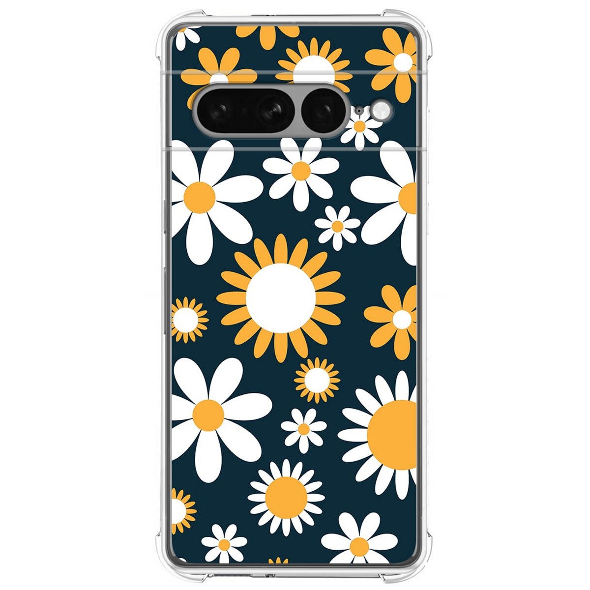 Funda Silicona Antigolpes para Google Pixel 7 Pro 5G diseño Flores 08 Dibujos