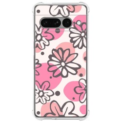 Funda Silicona Antigolpes para Google Pixel 7 Pro 5G diseño Flores 09 Dibujos