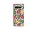 Funda Silicona Antigolpes para Google Pixel 7 Pro 5G diseño Flores 11 Dibujos