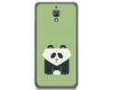 Funda Gel Tpu para Alcatel A2 Xl Diseño Panda Dibujos
