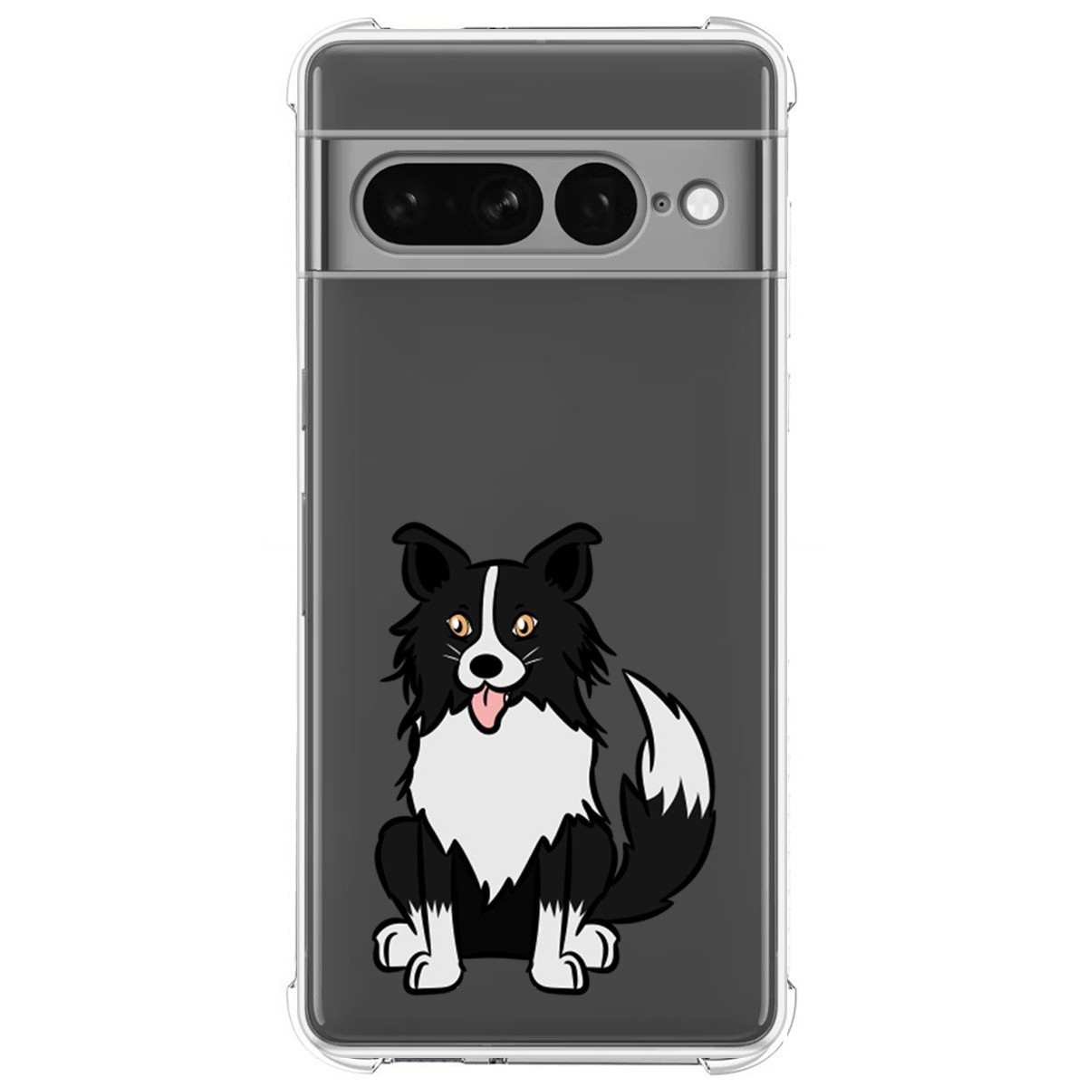 Funda Silicona Antigolpes para Google Pixel 7 Pro 5G diseño Perros 01 Dibujos