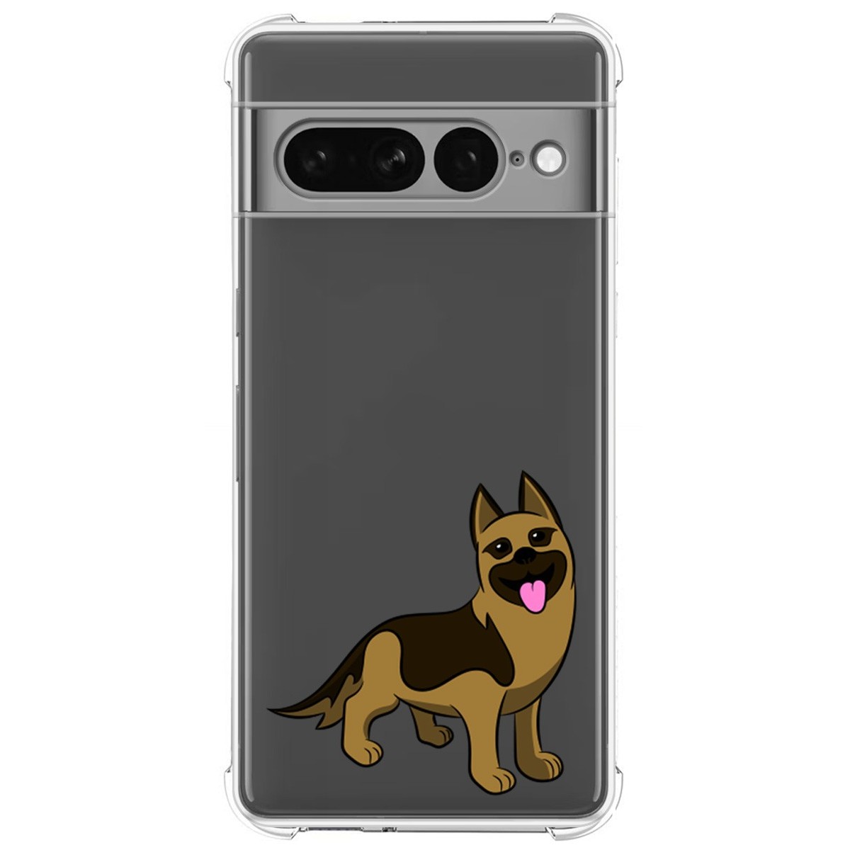 Funda Silicona Antigolpes para Google Pixel 7 Pro 5G diseño Perros 03 Dibujos