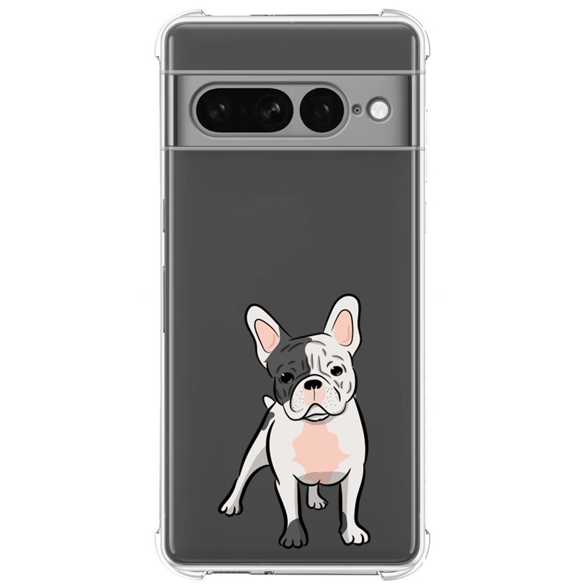 Funda Silicona Antigolpes para Google Pixel 7 Pro 5G diseño Perros 06 Dibujos