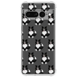 Funda Silicona Antigolpes para Google Pixel 7 Pro 5G diseño Perros 07 Dibujos