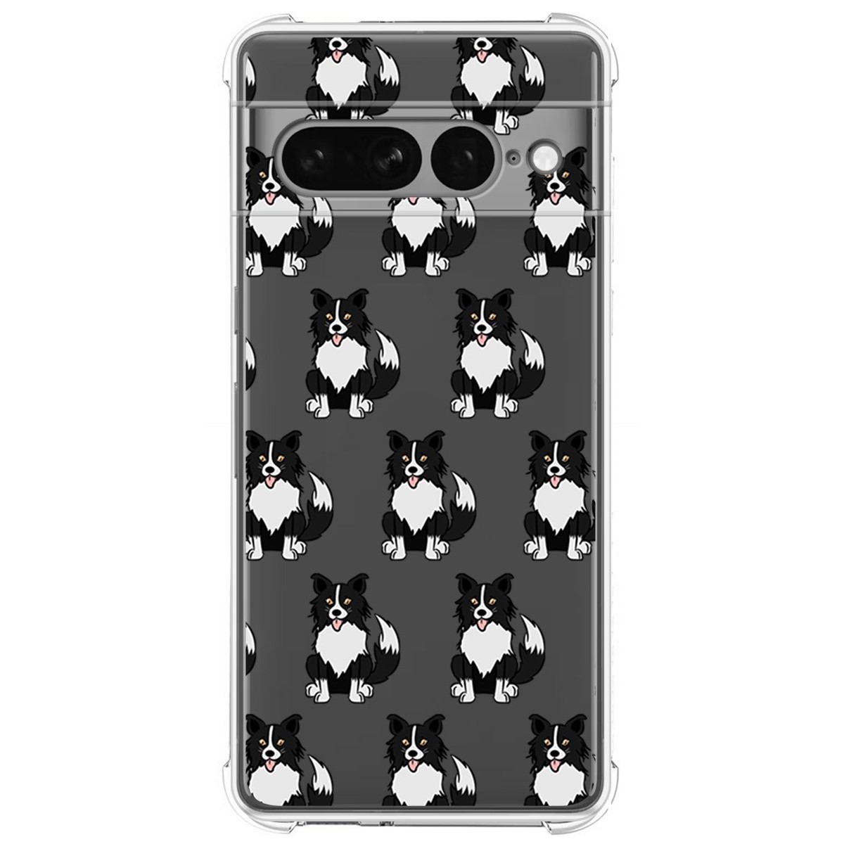 Funda Silicona Antigolpes para Google Pixel 7 Pro 5G diseño Perros 07 Dibujos