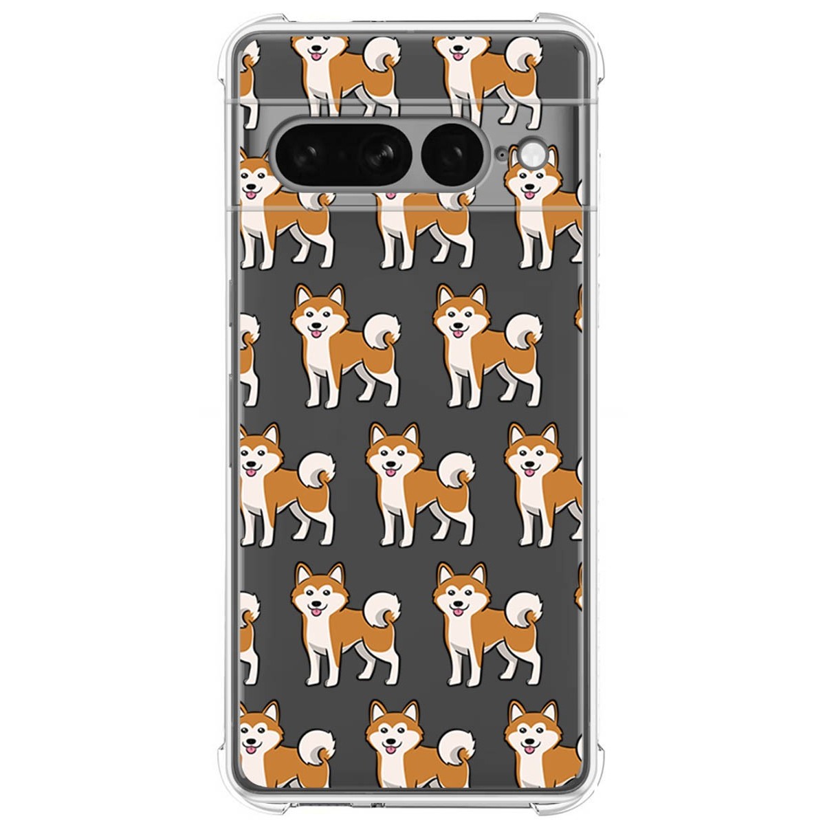 Funda Silicona Antigolpes para Google Pixel 7 Pro 5G diseño Perros 08 Dibujos
