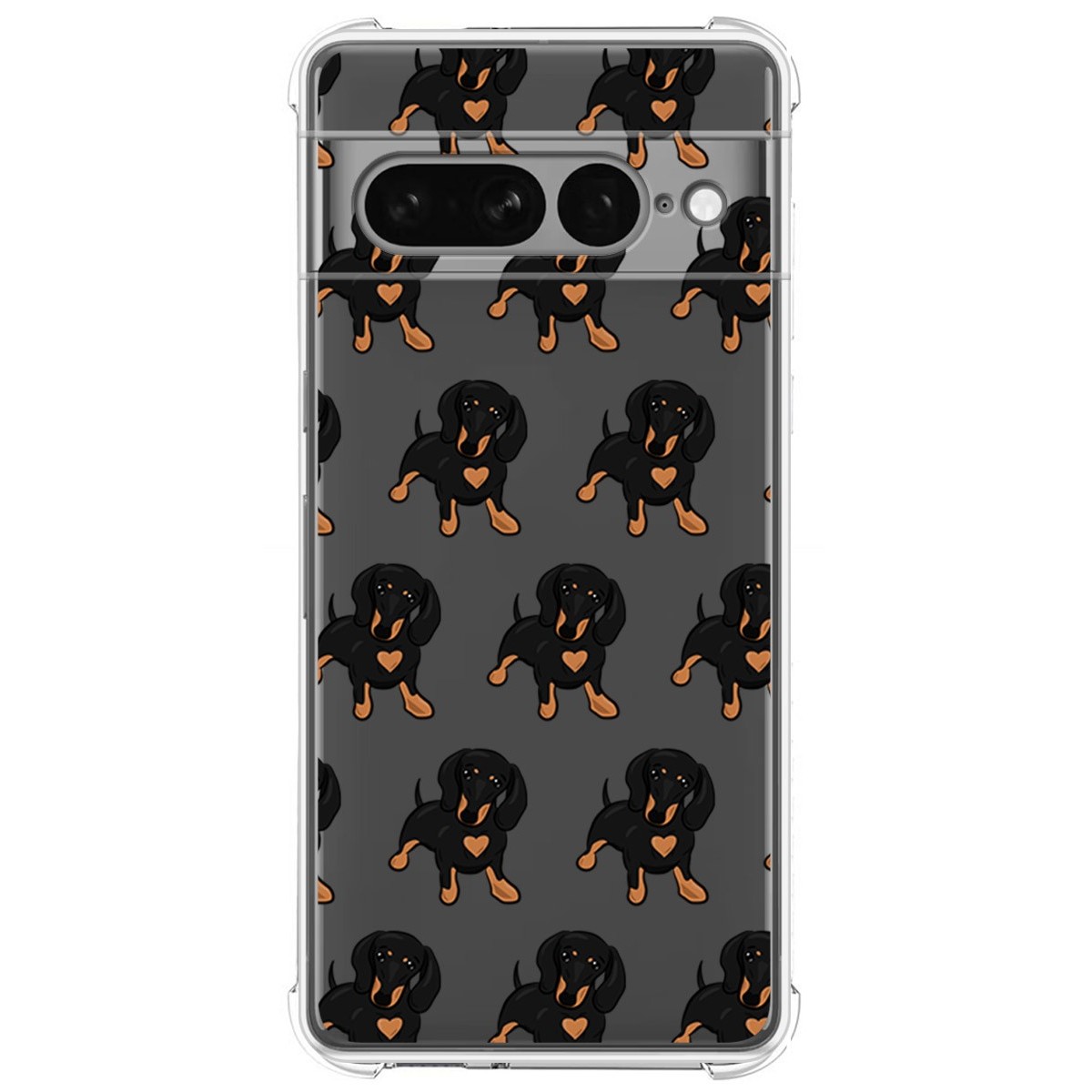 Funda Silicona Antigolpes para Google Pixel 7 Pro 5G diseño Perros 10 Dibujos