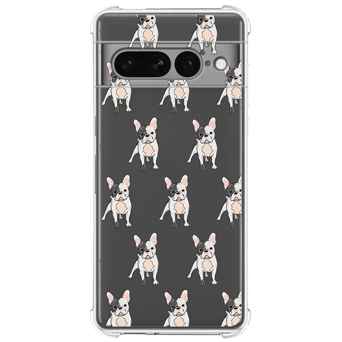 Funda Silicona Antigolpes para Google Pixel 7 Pro 5G diseño Perros 12 Dibujos