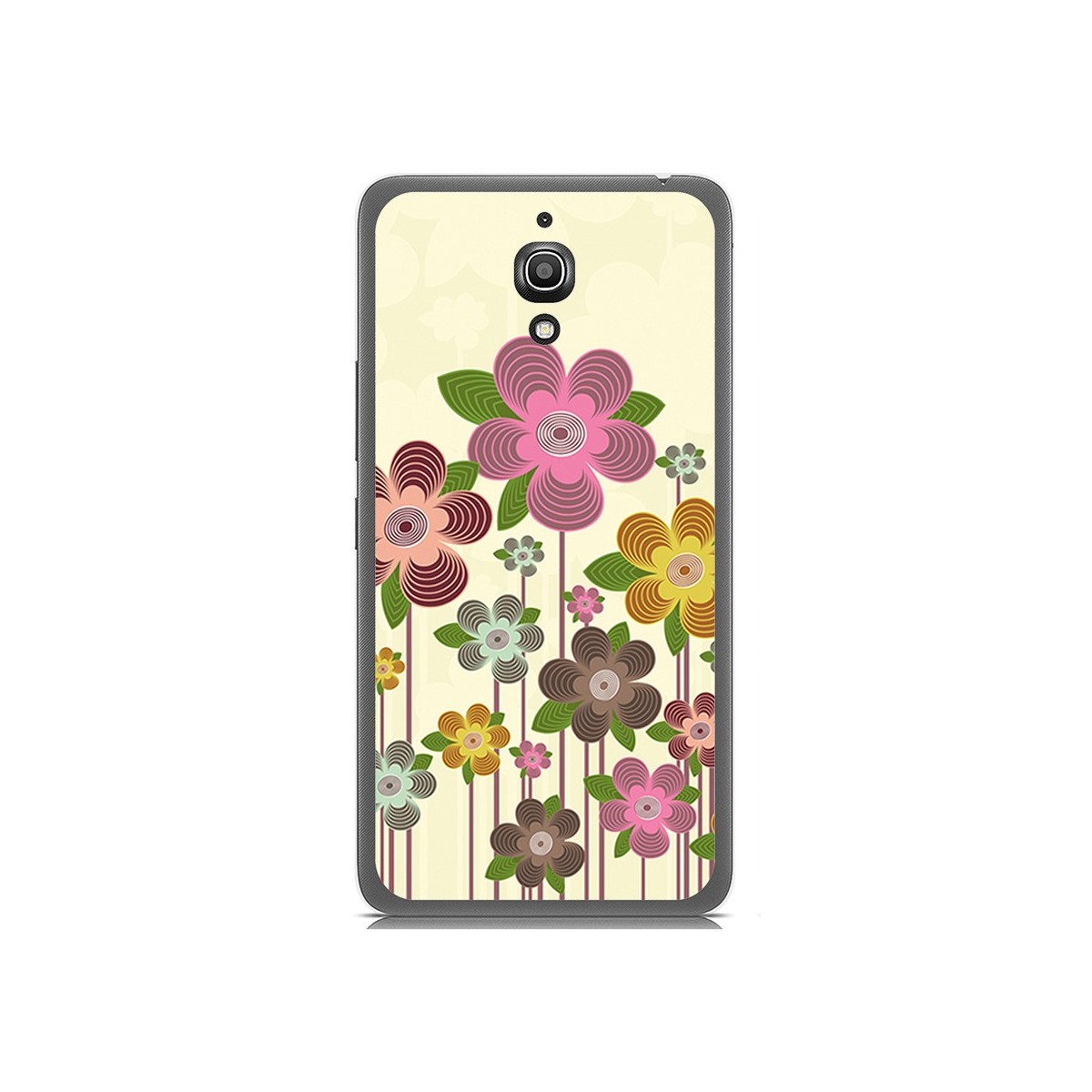 Funda Gel Tpu para Alcatel A2 Xl Diseño Primavera En Flor  Dibujos