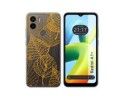 Funda Silicona Transparente para Xiaomi Redmi A1 Plus diseño Hojas Dibujos