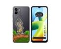 Funda Silicona Transparente para Xiaomi Redmi A1 Plus diseño Mono Dibujos