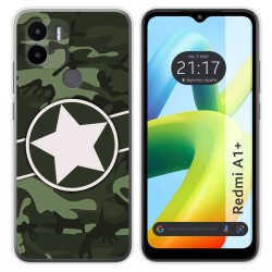 Funda Silicona para Xiaomi Redmi A1 Plus diseño Camuflaje 01 Dibujos