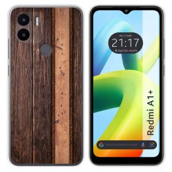 Funda Silicona para Xiaomi Redmi A1 Plus diseño Madera 05 Dibujos