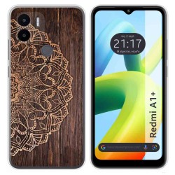 Funda Silicona para Xiaomi Redmi A1 Plus diseño Madera 06 Dibujos