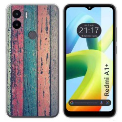 Funda Silicona para Xiaomi Redmi A1 Plus diseño Madera 10 Dibujos