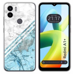 Funda Silicona para Xiaomi Redmi A1 Plus diseño Mármol 02 Dibujos
