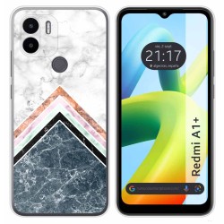 Funda Silicona para Xiaomi Redmi A1 Plus diseño Mármol 05 Dibujos