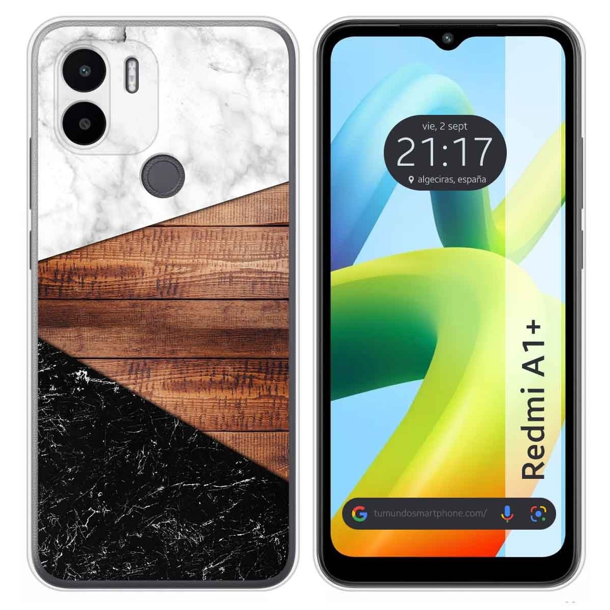 Funda Silicona para Xiaomi Redmi A1 Plus diseño Mármol 11 Dibujos