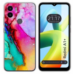 Funda Silicona para Xiaomi Redmi A1 Plus diseño Mármol 15 Dibujos