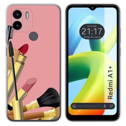 Funda Silicona para Xiaomi Redmi A1 Plus diseño Brochas Dibujos