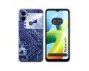 Funda Silicona para Xiaomi Redmi A1 Plus diseño Circuito Dibujos