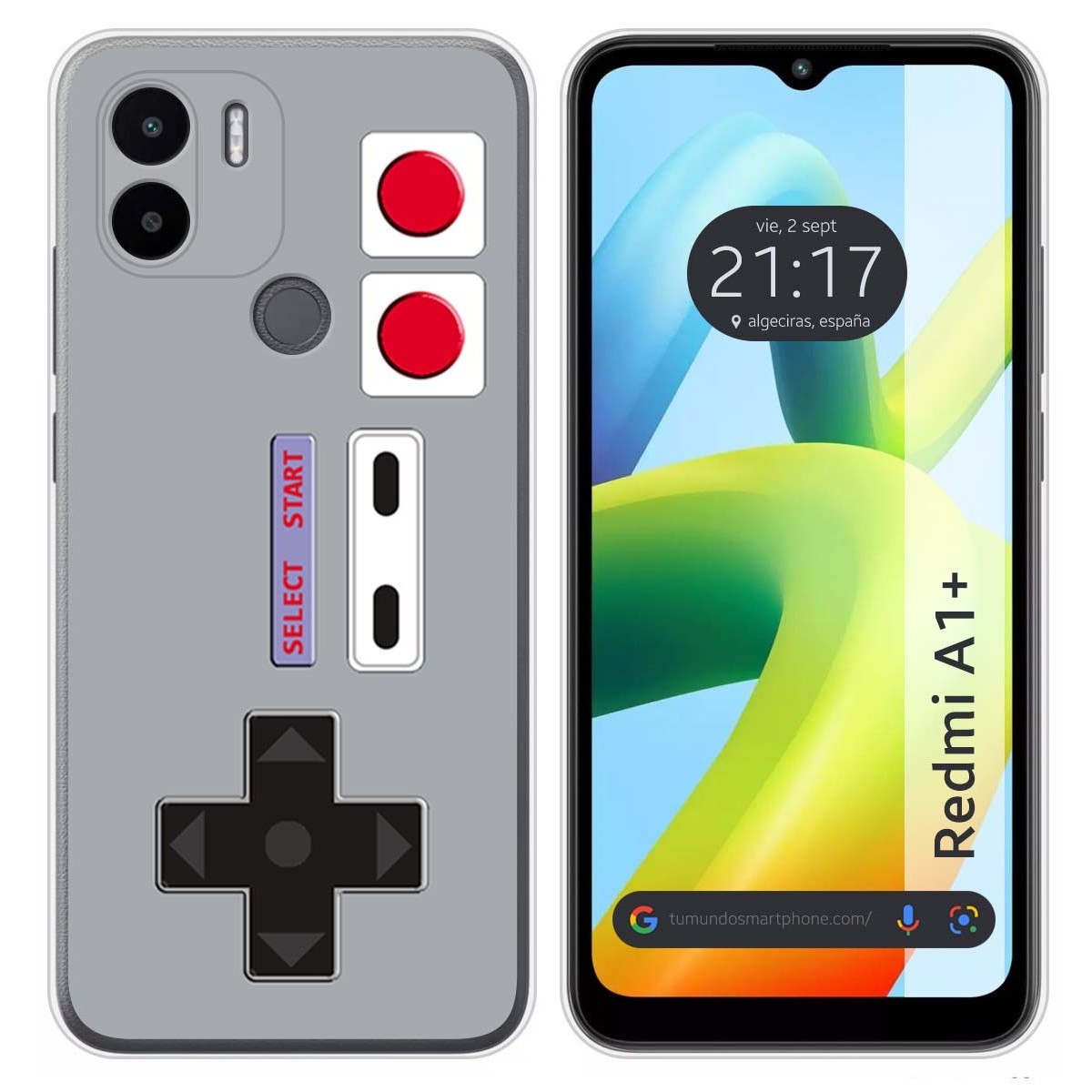 Funda Silicona para Xiaomi Redmi A1 Plus diseño Consola Dibujos