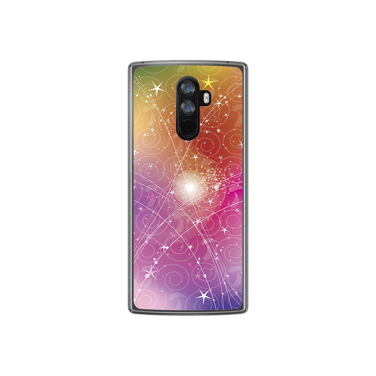 Funda Gel Tpu para Doogee Mix 2 Diseño Abstracto Dibujos