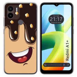 Funda Silicona para Xiaomi Redmi A1 Plus diseño Helado Chocolate Dibujos