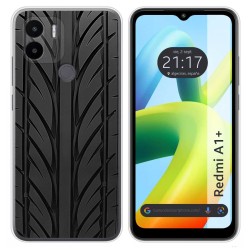 Funda Silicona para Xiaomi Redmi A1 Plus diseño Neumatico Dibujos