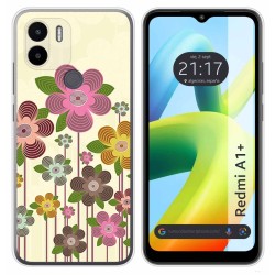 Funda Silicona para Xiaomi Redmi A1 Plus diseño Primavera En Flor Dibujos