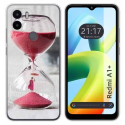 Funda Silicona para Xiaomi Redmi A1 Plus diseño Reloj Dibujos