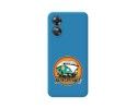 Funda Silicona Líquida Azul para Oppo A17 diseño Adventure Dibujos