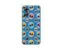 Funda Silicona Líquida Azul para Oppo A17 diseño Catrina Dibujos