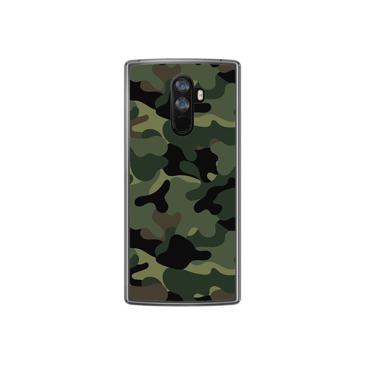 Funda Gel Tpu para Doogee Mix 2 Diseño Camuflaje Dibujos