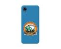 Funda Silicona Líquida Azul para ZTE Blade A31 Plus diseño Adventure Dibujos