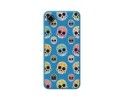 Funda Silicona Líquida Azul para ZTE Blade A31 Plus diseño Catrina Dibujos