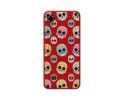 Funda Silicona Líquida Roja para ZTE Blade A31 Plus diseño Catrina Dibujos