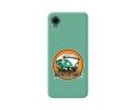 Funda Silicona Líquida Verde para ZTE Blade A31 Plus diseño Adventure Dibujos