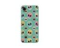 Funda Silicona Líquida Verde para ZTE Blade A31 Plus diseño Catrina Dibujos