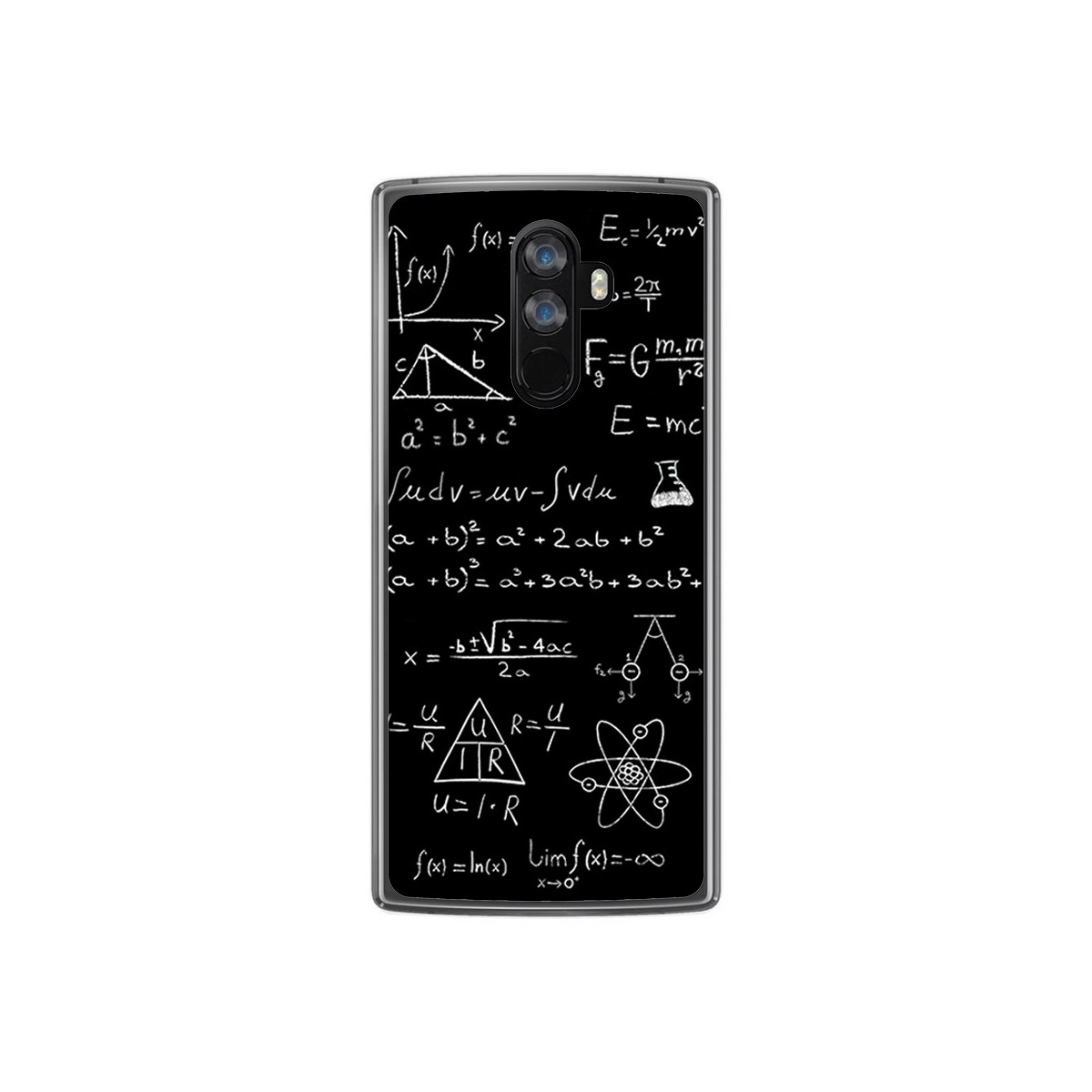 Funda Gel Tpu para Doogee Mix 2 Diseño Formulas Dibujos