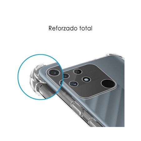 Funda Silicona Antigolpes Transparente para Realme Narzo 50A