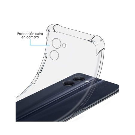 Funda Silicona Antigolpes Transparente para Realme C33