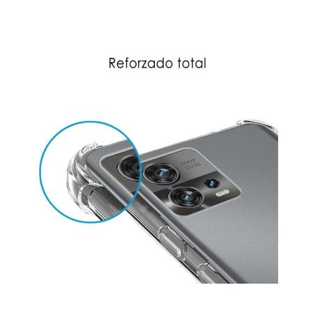 Funda Silicona Antigolpes Transparente para Motorola Edge 30 Fusion 5G