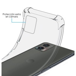 Funda Silicona Antigolpes Transparente para Motorola Edge 30 Neo 5G 2