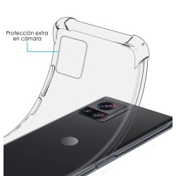 Funda Silicona Antigolpes Transparente para Motorola Edge 30 Ultra 5G 2