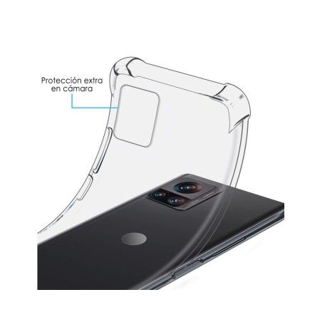 Funda Silicona Antigolpes Transparente para Motorola Edge 30 Ultra 5G