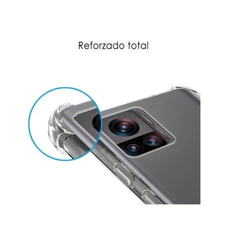 Funda Silicona Antigolpes Transparente para Motorola Edge 30 Ultra 5G