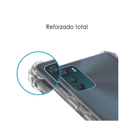 Funda Silicona Antigolpes Transparente para Motorola Moto G42 4G