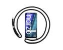 Funda Colgante Transparente para Realme Narzo 50A con Cordon Negro